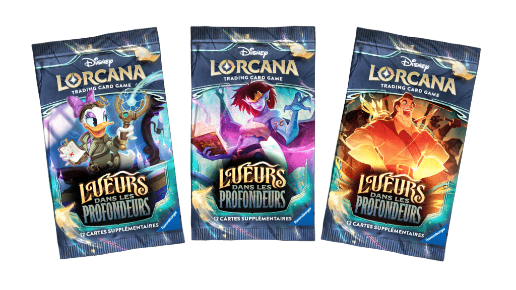 Booster Lorcana Chapitre 10 : Lueurs dans les profondeurs