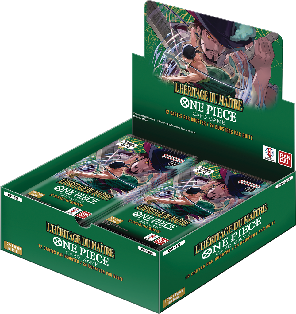 Display One Piece OP12 : L'héritage du maître
