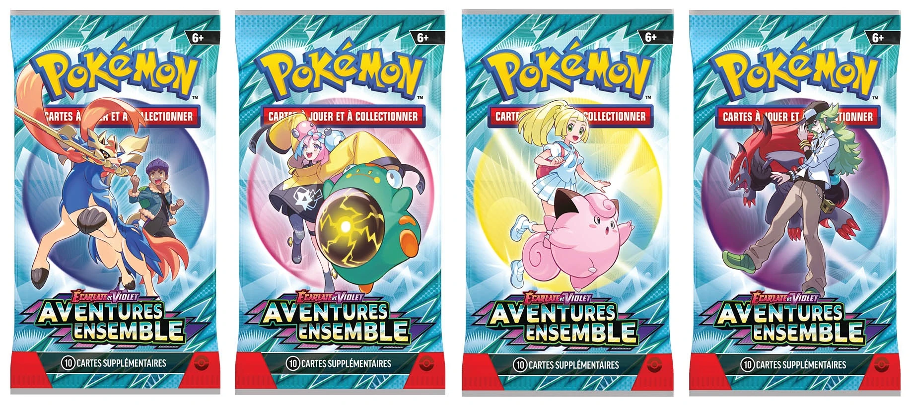 Booster Pokémon EV9 Aventures ensembles
